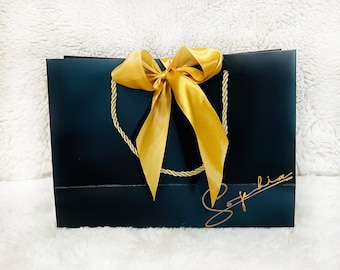 Personalisierte Geburtstagsgeschenk Hochzeit Mädchen Geschenktüten, Hochzeitsgeschenktüten, Junggesellinnenabschied Geschenktüten, Brautparty Geschenktüten, Geburtstag Geschenktüten