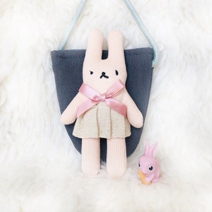 Sac à main pour tout-petit en forme de lapin, sac à main de petite fille, cadeau d'anniversaire, cadeau de petite fille