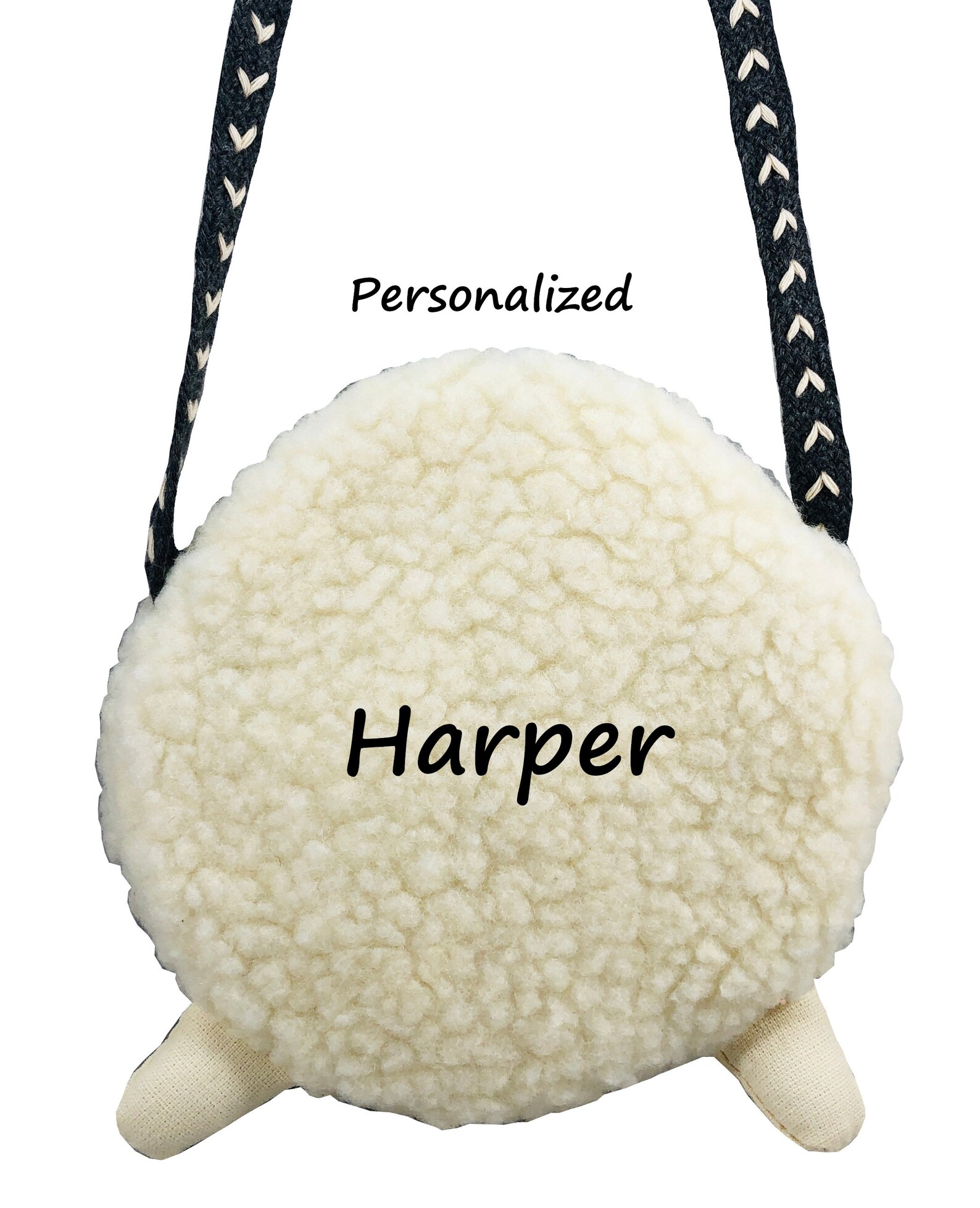 Personalized Sheep Crossbody Purse Crossbody Bag Toddler Etsy