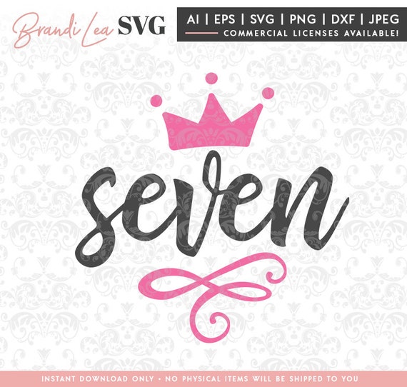 Free Free Birthday 7 Svg 583 SVG PNG EPS DXF File
