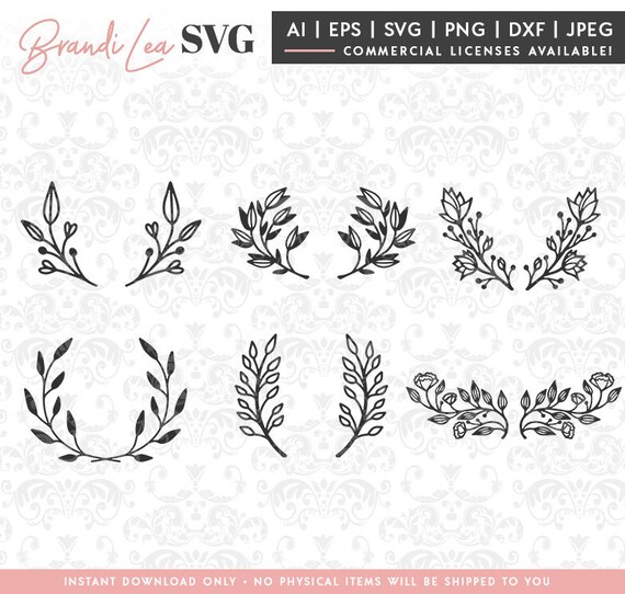 Free Free 244 Silhouette Flower Leaves Svg SVG PNG EPS DXF File