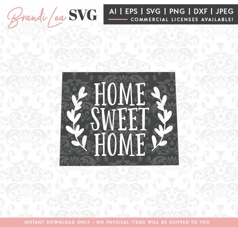 Free Free 286 Home Sweet Home Svg Etsy SVG PNG EPS DXF File