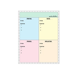 Digital Download LDS Children and Youth Goal Planner Dry Erase Come Follow Me Tracker