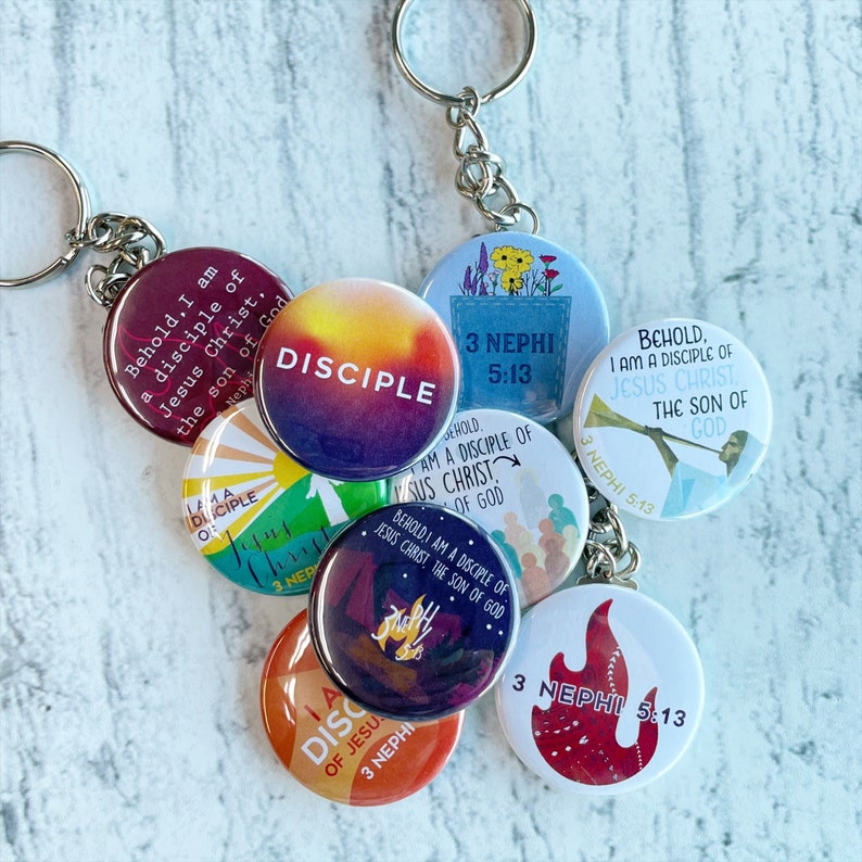 2024 Mutual Theme 1.5 In. Button Keychain LDS Youth Theme I Am Etsy UK