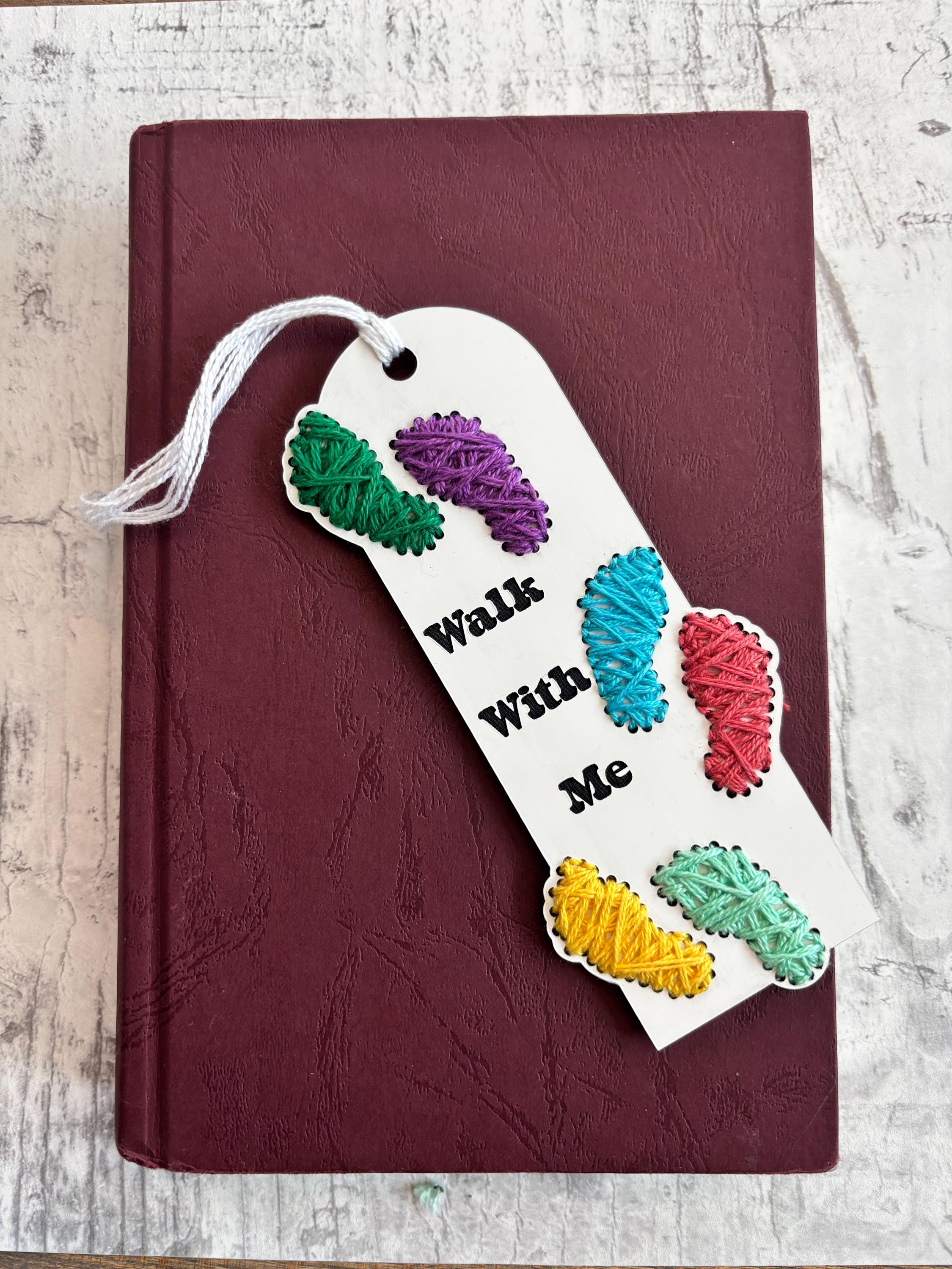 LDS Youth String Art Bookmark Kit | Walk With Me | Think Celestial ...