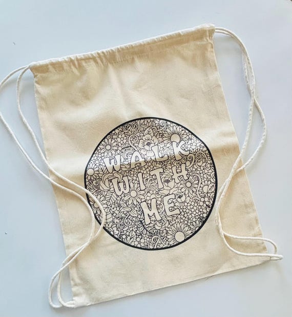 2026 LDS Youth Theme | Girls Camp Activity | Canvas Drawstring Bag