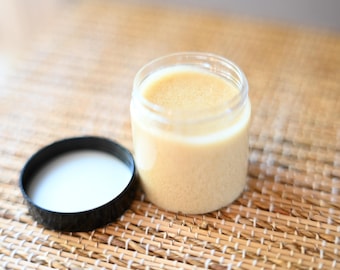 Moisturizing Natural Gardener's Hand Scrub with hues of citrus