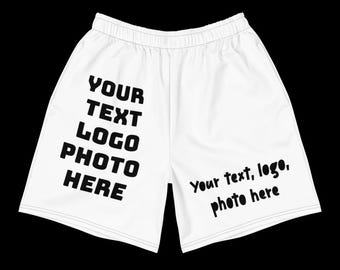Custom All-Over Print Athletic Shorts: Recycled Polyester, UPF50+