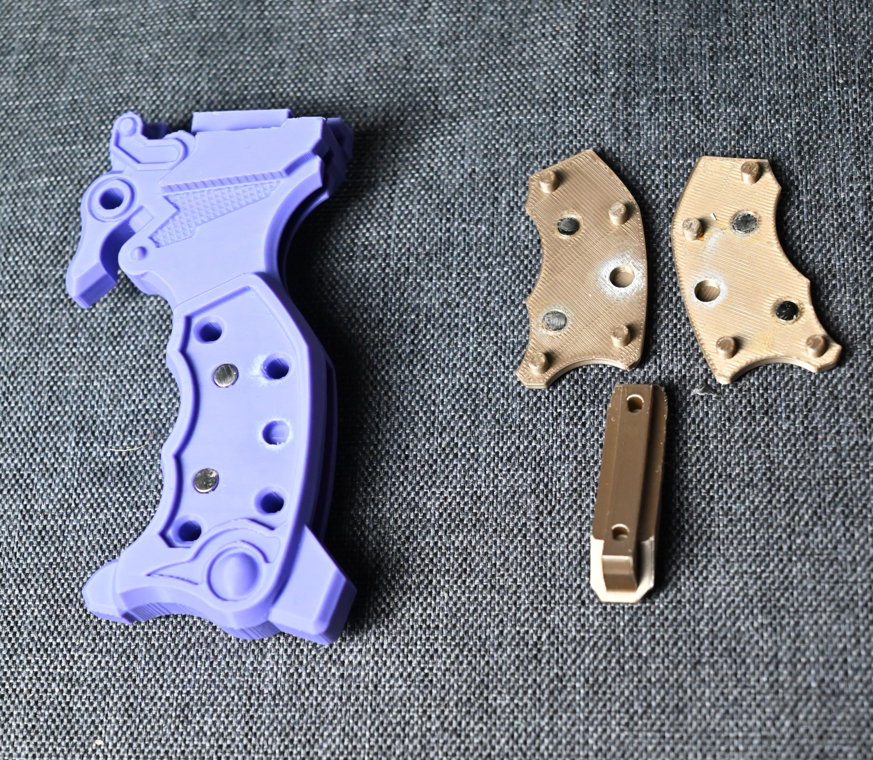 ベイブレード X 用 3D プリント Ez カスタマイズ グリップ - ゲームを