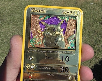 Charizard DX Gold Metal Pokémon Card, Brand New. Free Shipping