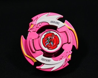Metallener rosa Tiger-Kreisel