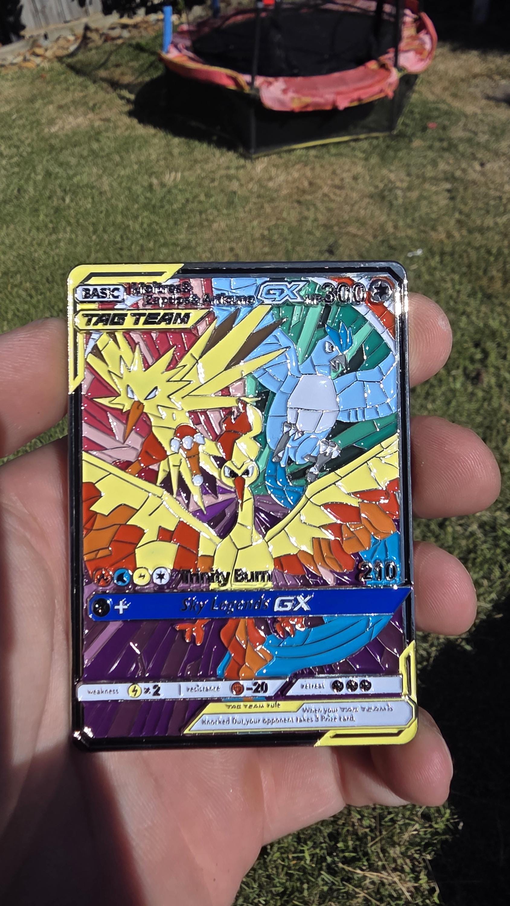 Zapdos gold card - Etsy 日本