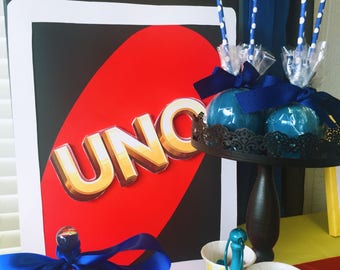 Uno Card Box For Birthday Party