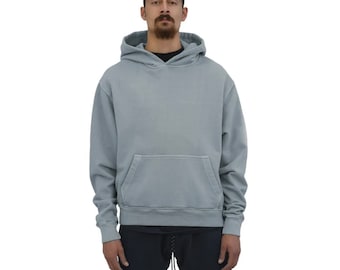Donda Ye Virgil inspired Mens luxury hoodie made in Los Angeles 100% cotton heavy weight French terry 23 oz pre shrunk garment gap dyed