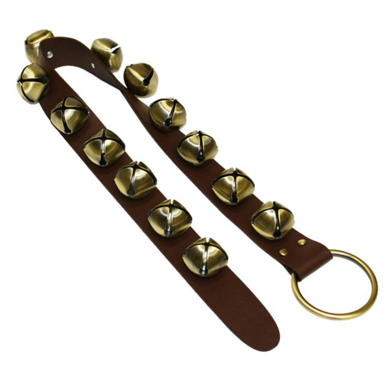 32 inch long Sleigh Bells Jingle Bells Leather Strap with Etsy