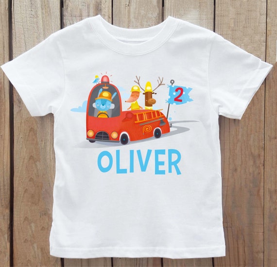 Clothing Shoes Accessories Girls Fire Engine Birthday Fire Truck Birthday Shirt Fire Truck Shirt Toddler Boys Birthday Shirt Raglan Happy Lion Clothing Theamalfiexperience Com