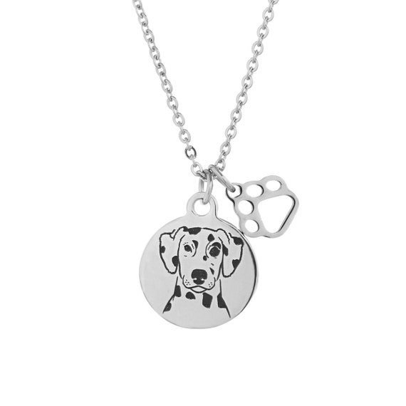 dalmatian necklace