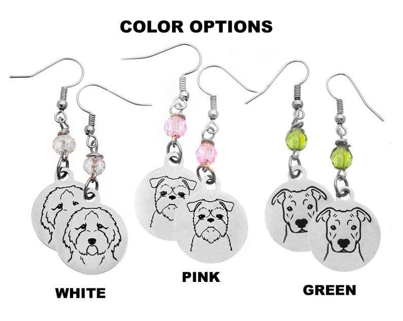 Schnauzer Gift Schnauzer Charm Earrings Schnauzer Earrings Schnauzer Jewelry Standard Schnauzer Gifts Schnauzer Dog Earrings