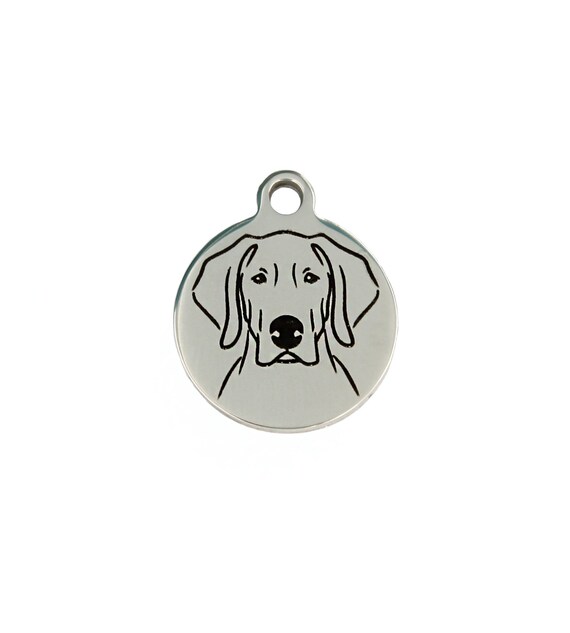 Weimaraner Charm Stainless Steel Weimaraner Dog Charm | Etsy