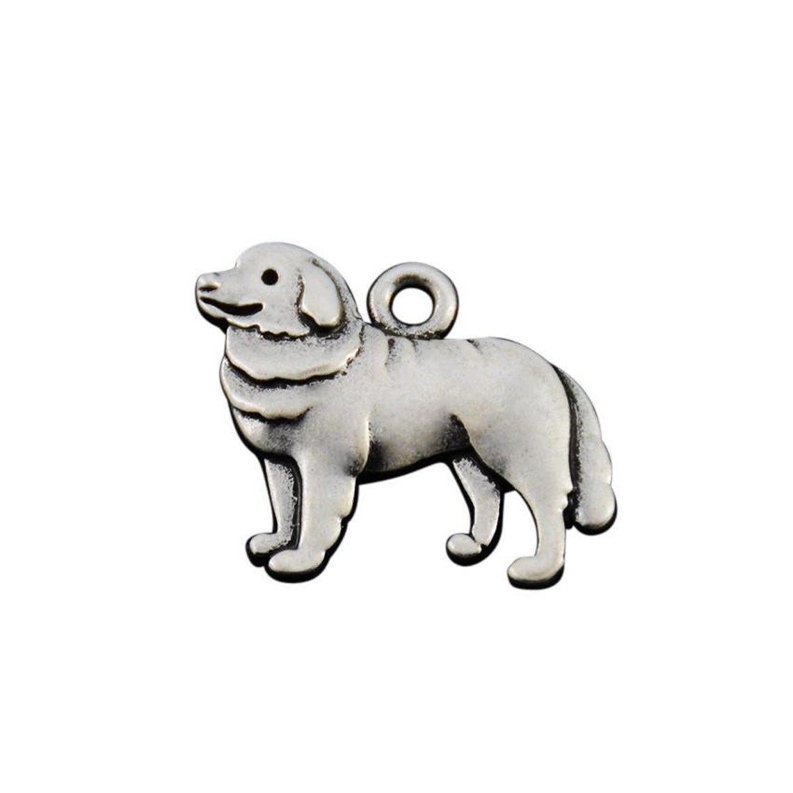 Newfoundland Charm Newfoundland Jewelry Silver Plated Etsy