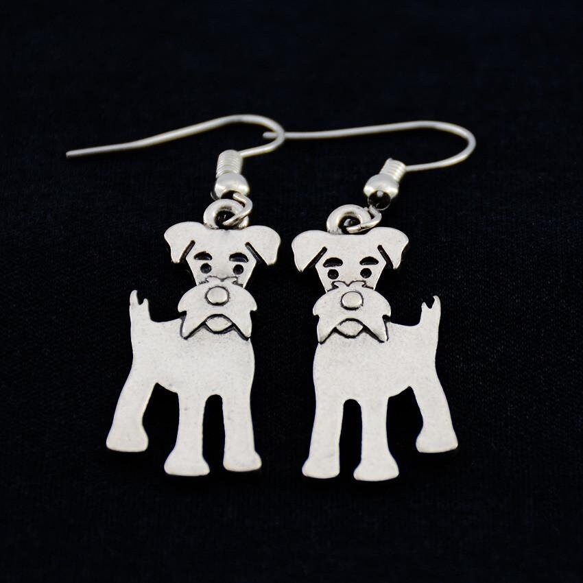 schnauzer earrings