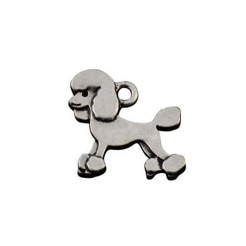 Sterling Silver Charms Poodle Dog Charm Baxley Jewelry Etsy