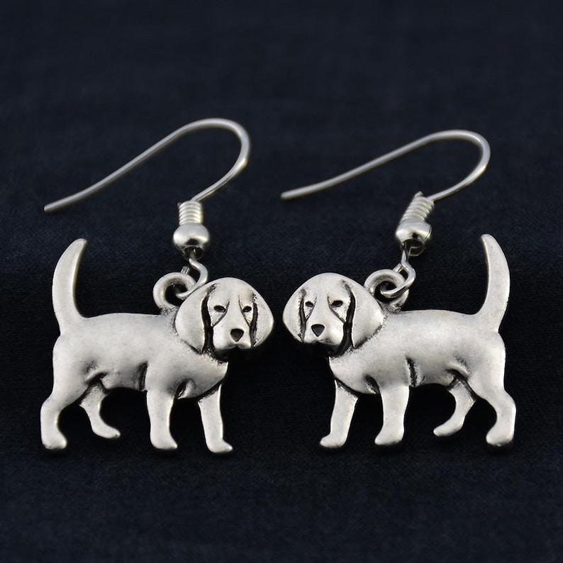 Beagle Earrings Beagle Jewelry Gift for Beagle Lover Gift Etsy