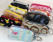 Earbuds Essential Oil Lip Balm Zippered Bag Key Chain Backpack 8 Lipstick - Teacher Gift- Gift