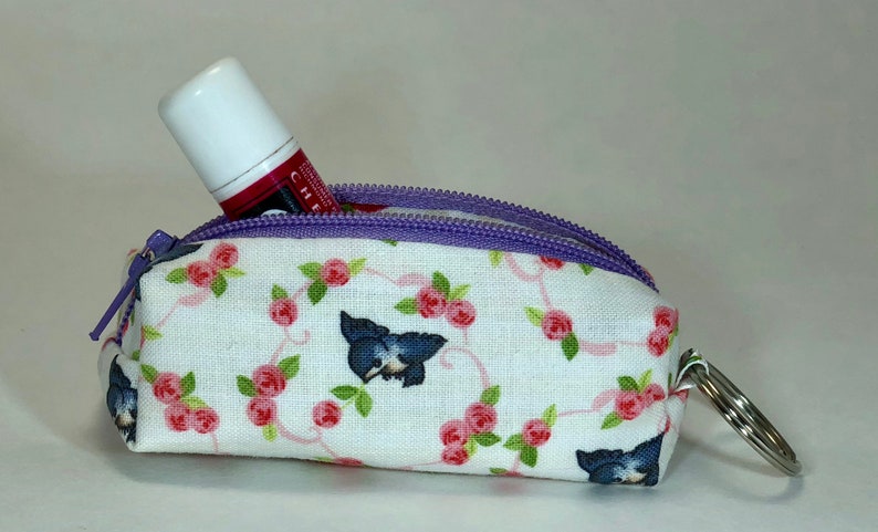 Graduation Earbuds Essential Oil Lip Balm Zippered Bag Key Chain Backpack #3 Lipstick Teacher Gift Graduation Gift