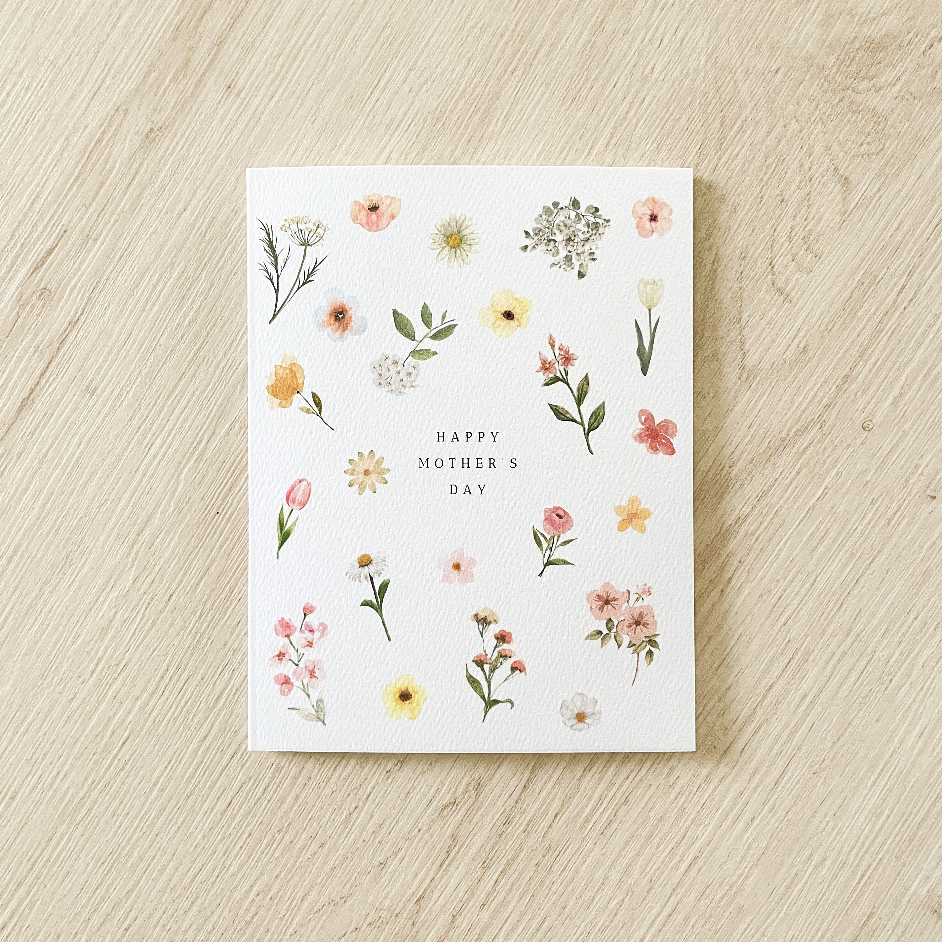 Muttertagskarten Set Mit Umschlägen – 12 Stück, Goldfolie, Boho-Blumenmuster, Innen Blanko, 12,7x17,8 Cm
