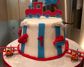 transportation cake etsy