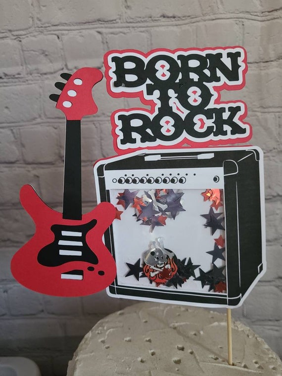 Baby shower hotsell rockstar boy