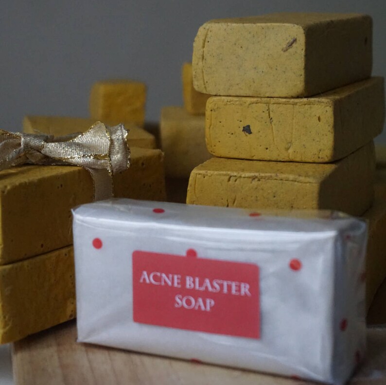 Acne Soap Powerful against bacteria fungi and Demodex Mites. Etsy