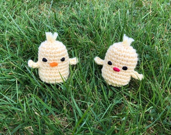 Haak Pasen Kuikens Baby Chicks Paas speelgoed Kleine Chick Plushie Paas speelgoed voor kinderen handgemaakte Paasknechten Paascadeau Idee voor kinderen