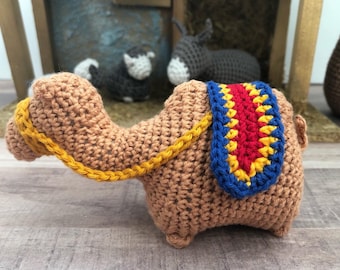Crochet Camel Nativity Set Piece Additional Piece for Nativity Collection