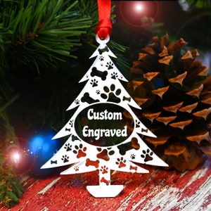 Custom Christmas Dog Ornament Cadeau Noel | Dog lover, Pet Stocking, Pet Gift, Dog Mom Gift, Animal Lover Gift, Beagle Ornament