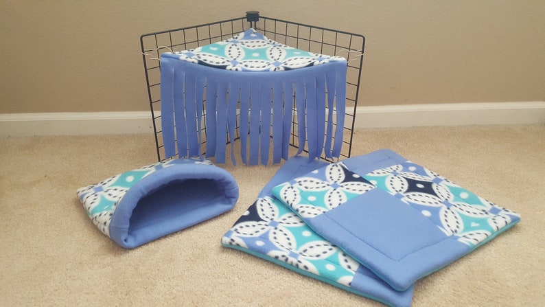 Guinea Pig Cage Bundle HidieSnuggle Pouch