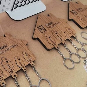 Home Key Holder House Shape ,Files For Engraving, Laser Cut, CNC, INSTANT DOWNLOAD