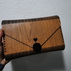 Wooden Clutch,Wooden Bag,Purse,Handbag Files For Engraving, Laser Cut, CNC, INSTANT DOWNLOAD