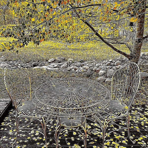 Wrought Iron Patio Furniture - Etsy
