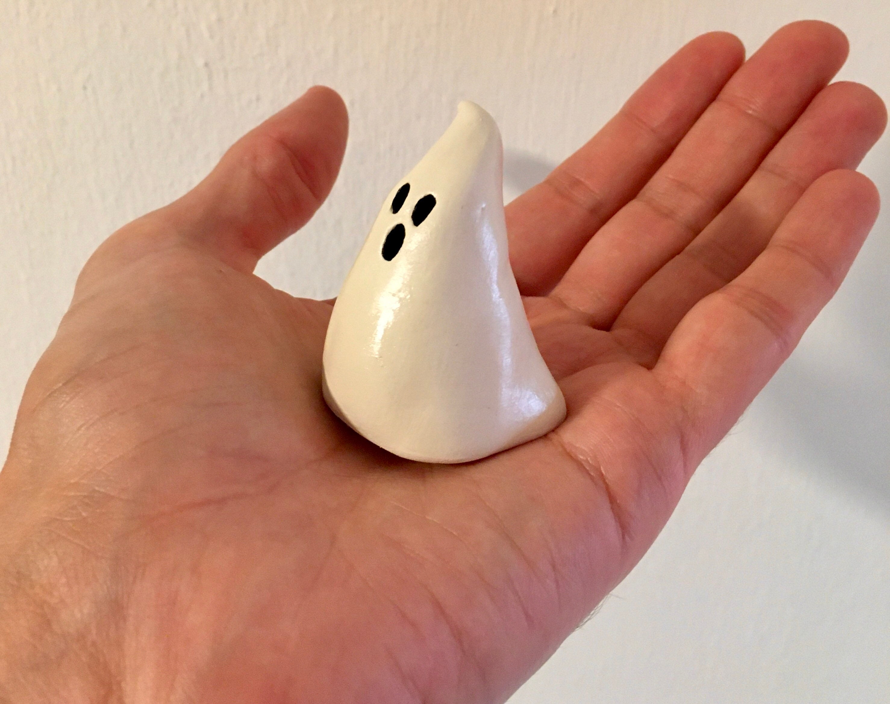 Ceramic Ghosts Pottery Ghost Halloween Halloween decor Etsy