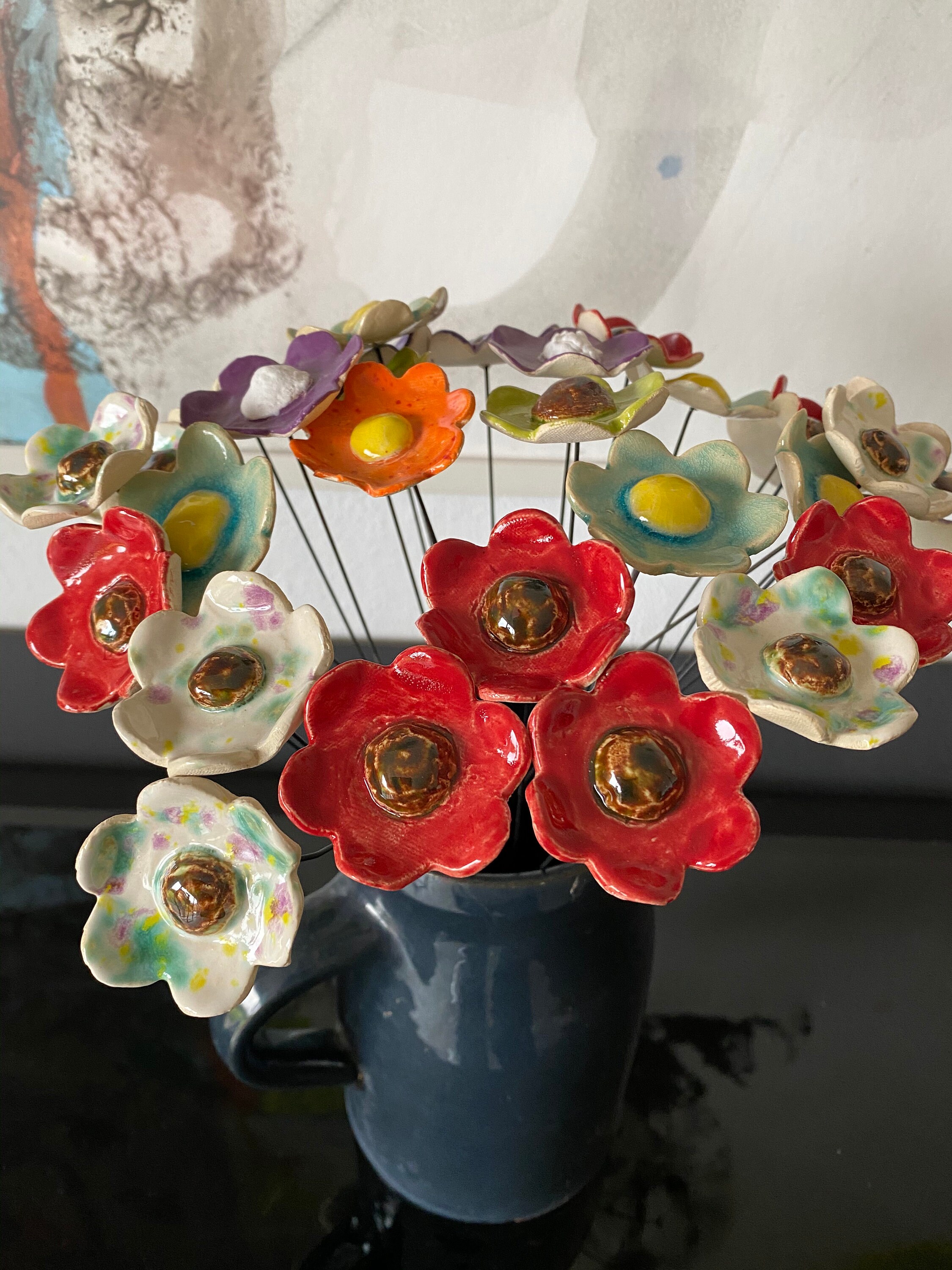 OLYCRAFT 16pcs 8couleurs Lucky Cat Perles En Céramique Maneki Neko Spacer Beads Handmade Ceramic Loose Beads Fortune Cat Perles En Porcelaine Pour La Fabrication De Bijoux Nacklace Bracelet Boucles