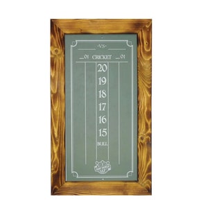 Custom Chalk Scoreboard for Dartboards / Cricket Scoreboard Keeper / Chalk Scoreboard / Dartboard Game Score Keeper