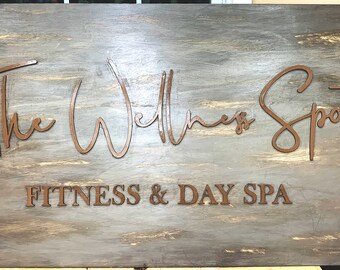 Logo Sign, Custom Store Logo Sign, Interior Exterior Sign, Handmade Wood Business Sign, YOUR LOGO HERE Custom Wood Signs, Shop Sign