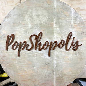 Custom Logo Sign, Custom Store Logo Sign, Interior Exterior Sign, Handmade Wood Business Sign, YOUR LOGO HERE Custom Wood Signs, Shop Sign
