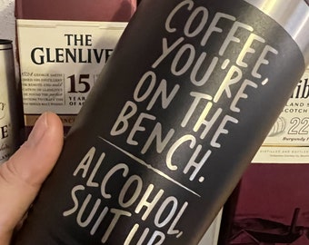 Alcohol Drink Theme  Personalized Custom 20 oz Insulated Travel Cups with Lid