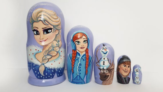 frozen 2 nesting dolls