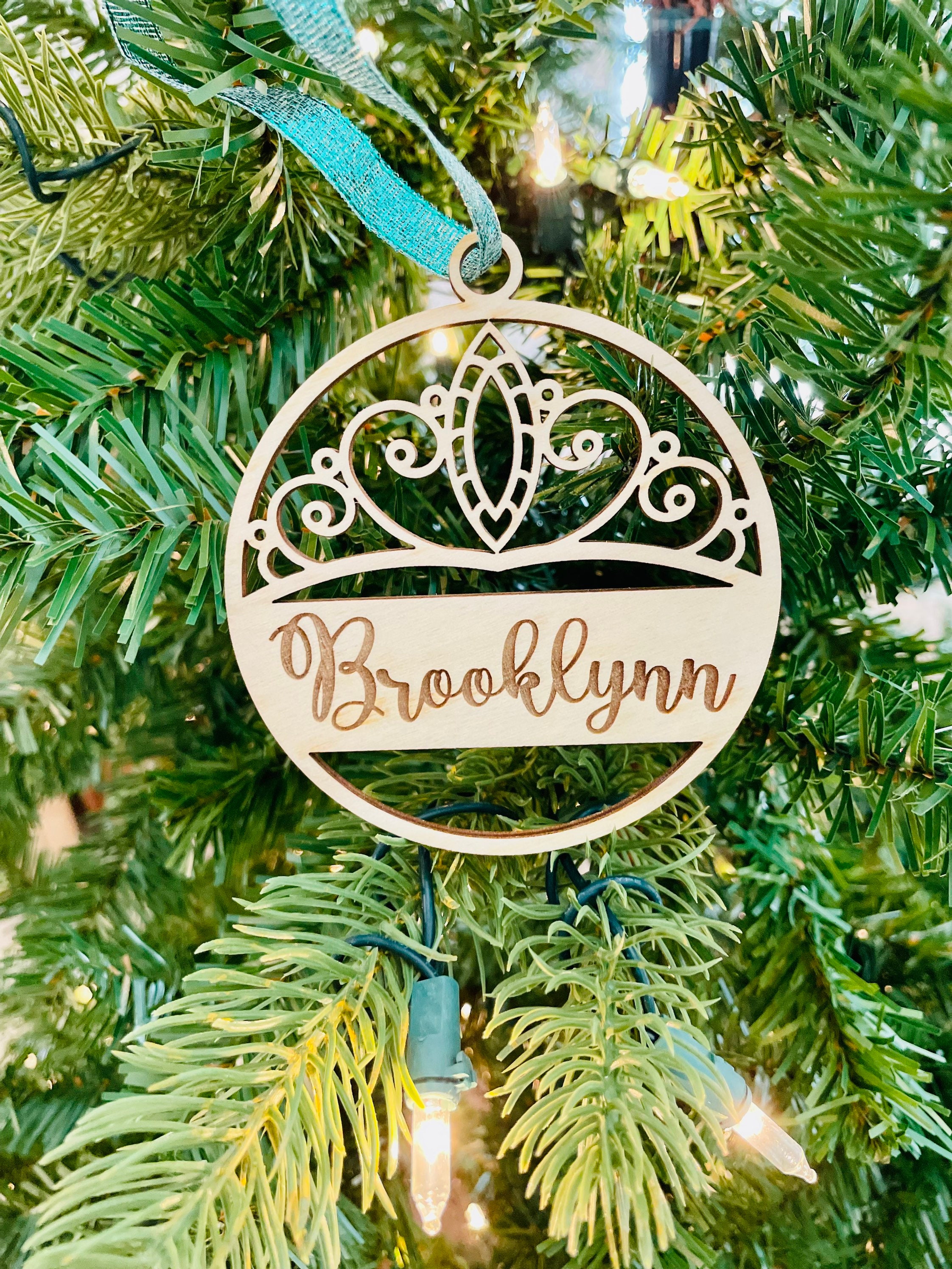 Princess Ornament / Girls Ornament / Crown Ornament / Beauty Etsy