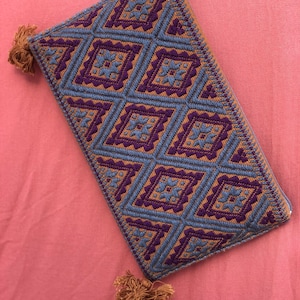 Bolso  de mano Mexicano - bordado a mano