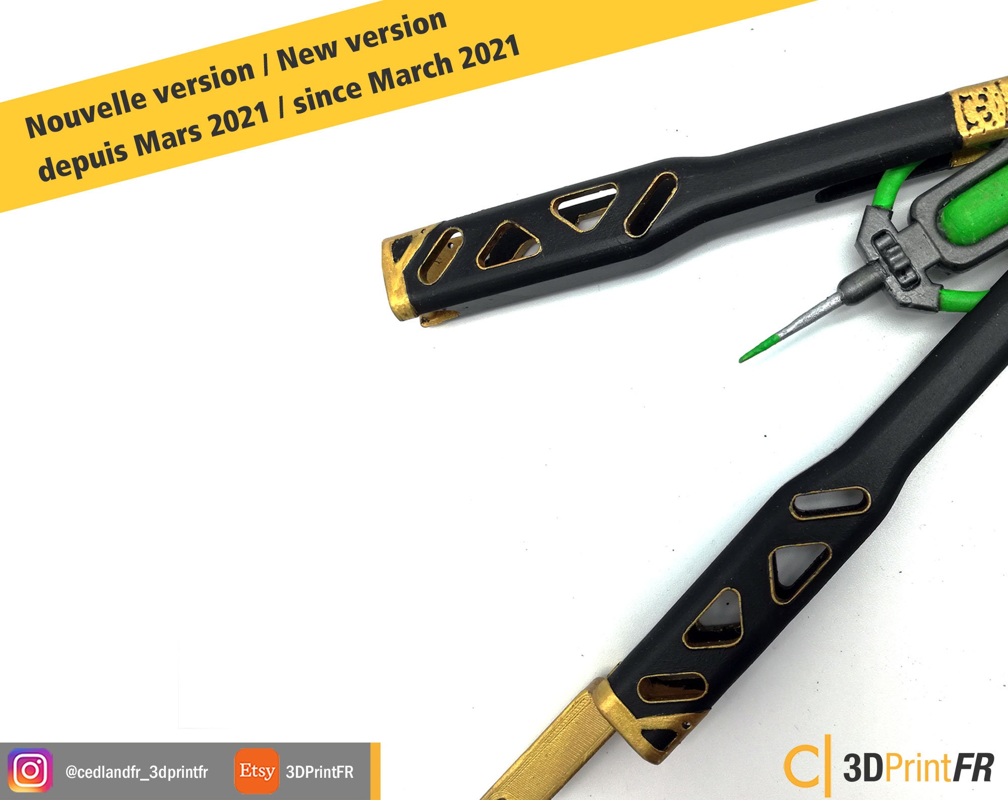 Octane Butterfly Knife From the Game Apex Legends Replica 1:1 | Etsy